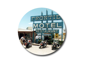 Frontier motel Truxton motorreis amerika 2012