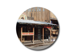 Oatman is een ghost town bij route 66