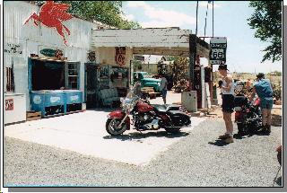 oud visitors center aan route 66