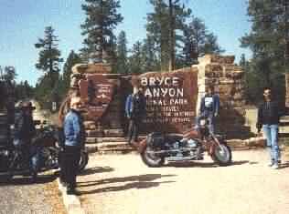 Bryce Canyon tijdens onze motorreis