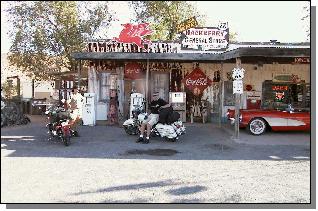 Route 66 visitors center in Hackberry