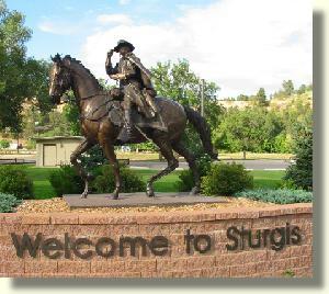 Buffalo Bill heeft een standbeeld gekregen in motorcity Sturgis