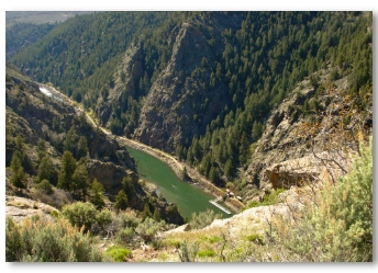 De Black Canyon of The Gunnison;