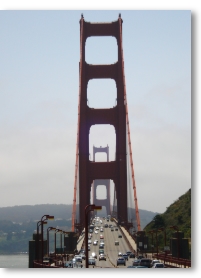 Golden Gate Bridge Motorreis 2007