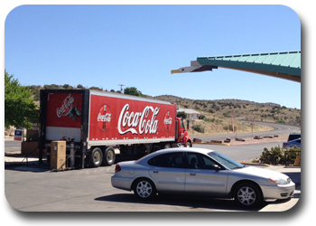 Coca Cola op Route 66