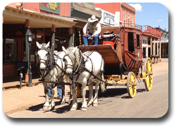 Postkoets in Tombstone